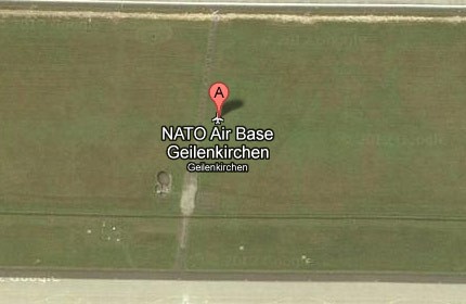 13. Căn cứ không quân NATO ở Geilenkirchen, Đức.