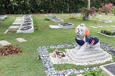 Nghĩa trang thú cưng Nirvana tại Malyasia.