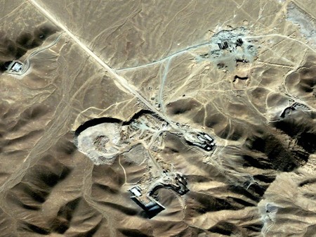 Cơ sở hạt nhân Fordow gần thành phố Qom của Iran