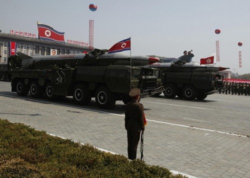 Tên lửa loại mới của Triều Tiên