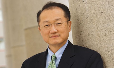 Jim Yong Kim - giám đốc mới của World Bank.