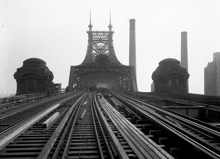 Mặt cầu Queensboro ngày 22/11/1929