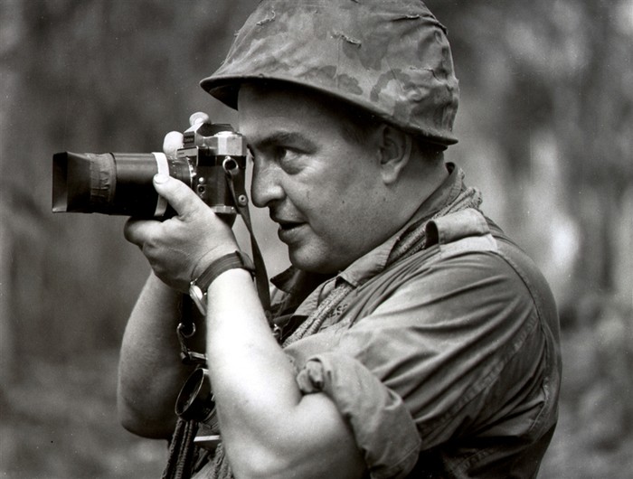 Nhiếp ảnh gia Horst Faas tại Việt Nam năm 1967.