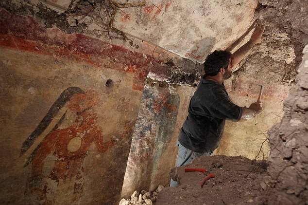 Những tác phẩm nghệ thuật của người Maya được tạo ra từ hơn 1.200 năm trước.