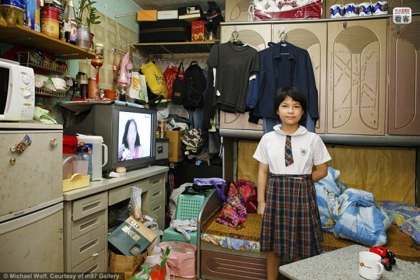 Yau Ka Yan (11 tuổi) đã sống tại đây 6 năm cùng gia đình.