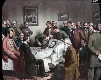 Tổng thống Lincoln những phút cuối cùng trong cuộc đời.