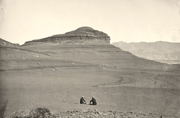 Mũi đất phía bắc cao nguyên sông Colorado năm 1872.