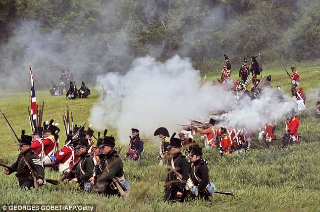 Trận chiến đẫm máu 200 năm trước được tái hiện tại Bỉ.