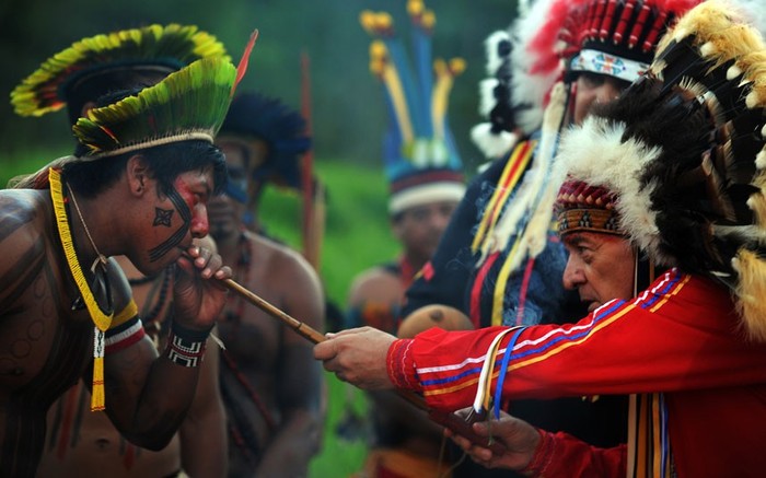 Hội nghị Nhân dân đã thu hút khoảng 400 đại diện của 20 bộ lạc bản địa gồm Guaranis, Tikunas, Tukanos, Gavioes, Kayapos, Xavantes và Bororos và 1.200 người bản địa từ Canada, Mỹ, Colombia và Nicaragua.