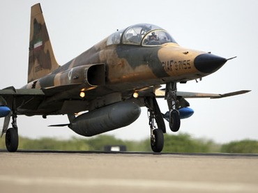 Máy bay chiến đấu F-5F của Không quân Iran . Nguồn RT