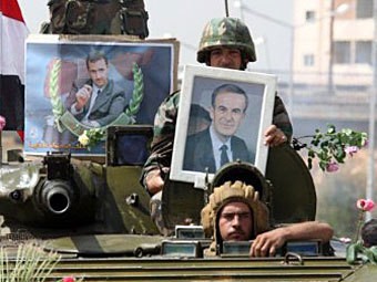 Binh lính trung thành với chính quyền Tổng thống Syria Bashar al-Assad