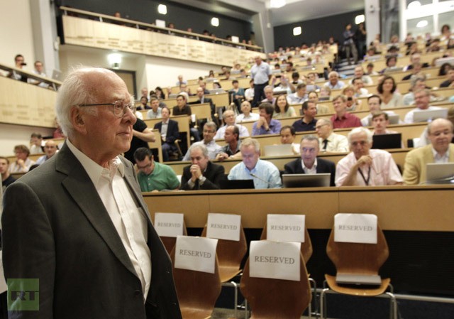 Nhà vật lý Peter Higgs.