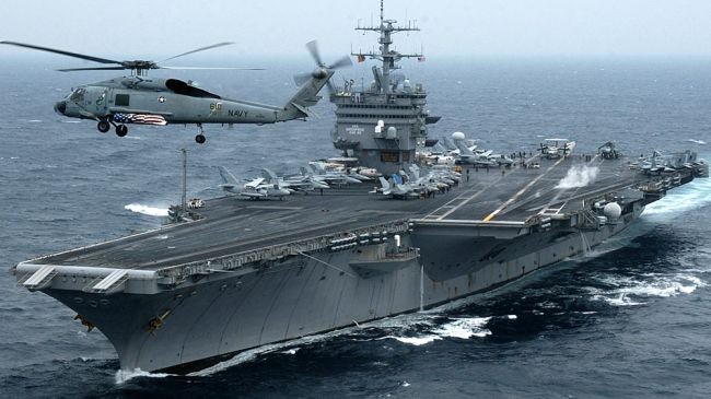 Tàu sân bay hạt nhân USS Enterprise (CVN-65) của Mỹ.