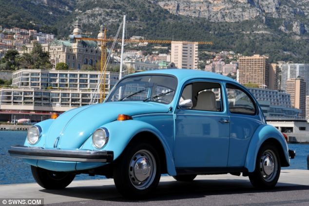 Chiếc VW Beetle dự kiến được bán với giá 3.200 bảng Anh.