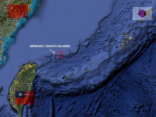 Quần đảo Senkaku (Trung Quốc gọi là Điếu Ngư).