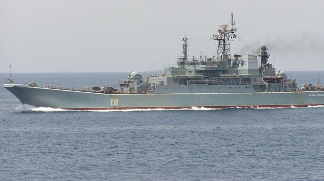 Tàu Hải quân Nga.