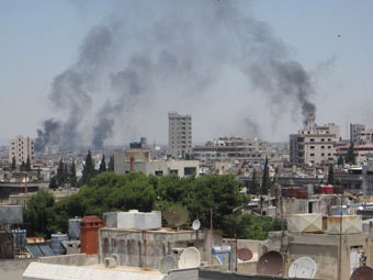Giao tranh tại Homs, Syria.