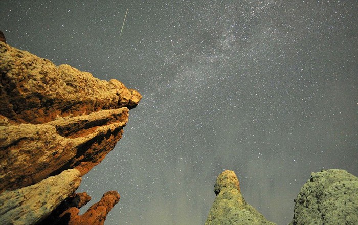 Mưa sao băng Perseid tại Kuklici, Macedonia, Mỹ.