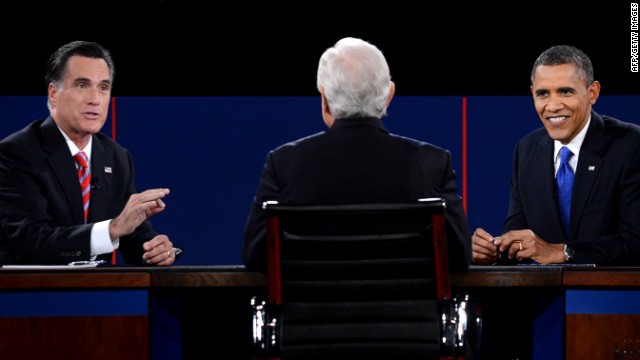 Ông Obama đã giành chiến thắng trước đối thủ Mitt Romney trong cuộc tranh luận thứ 3 và là cuộc tranh luận cuối cùng trước cuộc bầu cử Tổng thống, theo CNN.