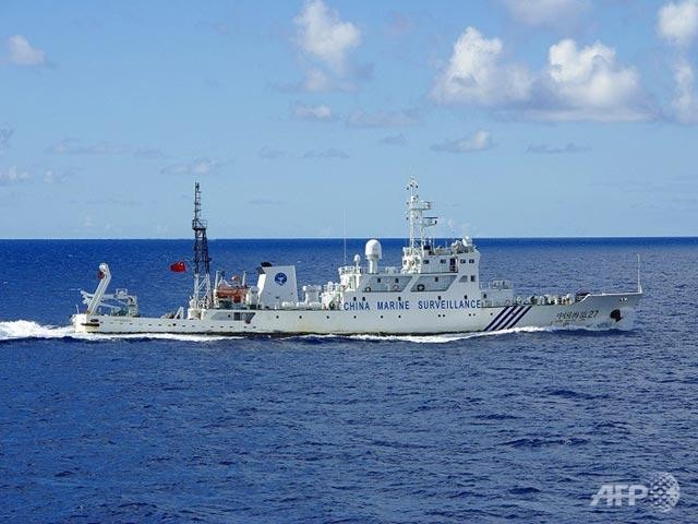 Tàu Hải giám của Trung Quốc trên biển Hoa Đông.