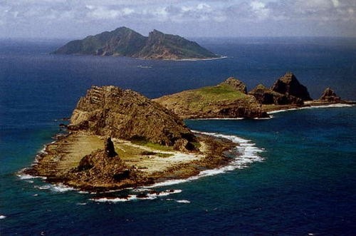 Nhóm đảo Senkaku nơi đang diễn ra tranh chấp kịch liệt giữa Trung Quốc và Nhật Bản.