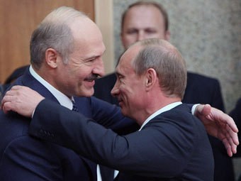 Tổng thống Putin gặp gỡ Tổng thống Berlarus Alexander Lukashenko.
