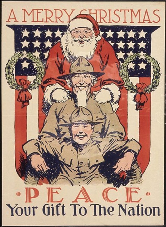 Hình tượng Santa trong lễ Giáng sinh năm 1918 của Cục Quản lý Thực phẩm Hoa Kỳ
