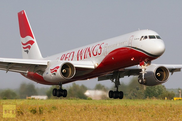 Hãng hàng không Red Wings sử dụng chủ yếu là các máy bay Tu-204.