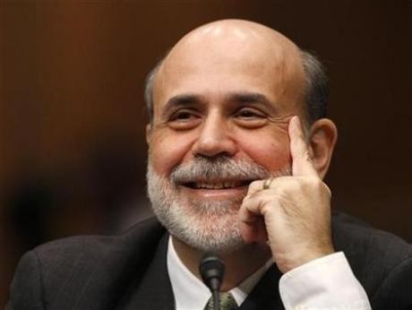 Cục Dự trữ Liên bang Mỹ Ben Bernanke.