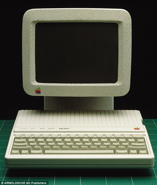Sự thay đổi về kiểu dáng của MacBook trong những năm 1980.