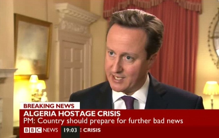 Thủ tướng Anh David Cameron đã lên tiếng cảnh báo các nước có công dân bị bắt giữ nên chuẩn bị cho tình huống xấu nhất có thể xảy ra.