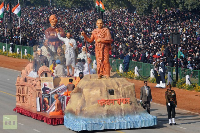 Lễ diễu hành mừng Ngày Cộng hòa tại Ấn Độ ngày 26/1.