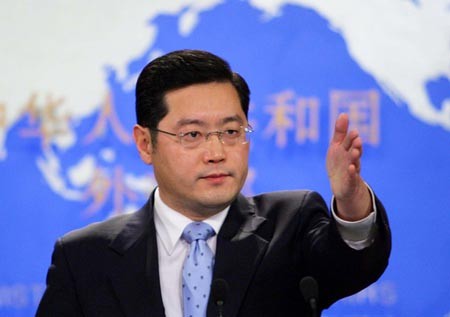 Tần Cương, người phát ngôn Bộ Ngoại giao Trung Quốc
