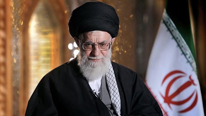Lãnh tụ tinh thần Iran Ayatollah Seyyed Ali Khamenei.