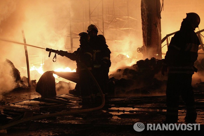 Lực lượng cứu hỏa Nga đã khống chế thành công ngọn lửa.
