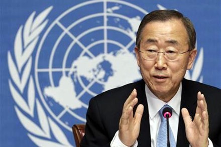 Tống thư ký Liên Hợp Quốc Ban Ki-moon.