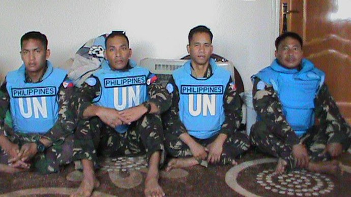 4 nhân viên gìn giữ hòa bình của LHQ mới bị phiến quân Syria bắt cóc.