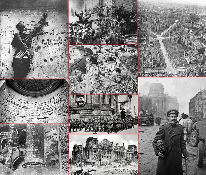 Hình ảnh Berlin sau ngày được Hồng quân giải phóng.
