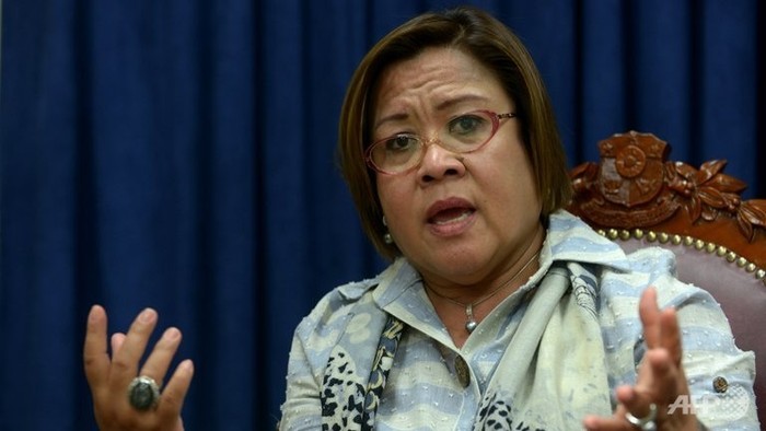 Bộ trưởng Tư pháp Philippines Leila de Lima.