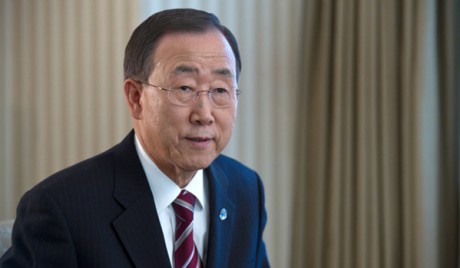 Tổng Thư ký LHQ Ban Ki-moon.