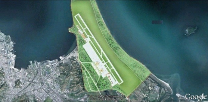 Toàn cảnh sân bay dân sự 200 triệu USD của Triều Tiên.