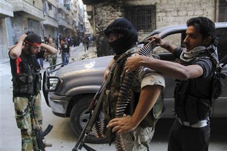Phiến quân Syria đang khát vũ khí hạng nặng để thay đổi thế trận đang nghiêng về phe chính phủ trong những tuần qua.