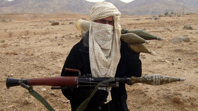 Một chiến binh Taliban.