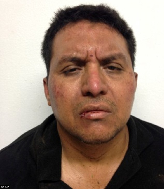 Trevino Morales, biệt danh Z-40, sau khi bị bắt.