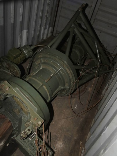 Các thiết bị quân sự tìm thấy trong container trong tàu Triều Tiên.