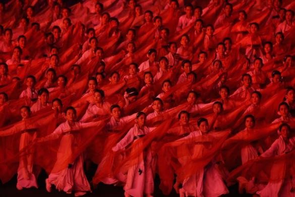 Năm 2007, các buổi lễ Ariang của Triều Tiên được ghi vào sách kỷ lục thế giới Guinnes vì có quy mô lớn nhất thế giới.