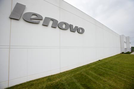 Nhà máy sản xuất của Lenovo tại Bắc Carolina.