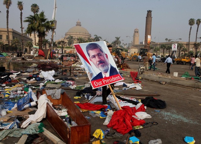 Sau một cuộc biểu tình ủng hộ cựu Tổng thống bị lật đổ Morsi tại Ai Cập.