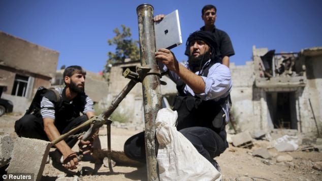 iPad được sử dụng để hỗ trợ các cuộc tấn công của phiến quân Syria.
