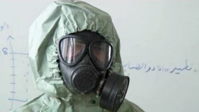 Syria được cho là có khoảng 1.000 tấn chất độc hóa học.